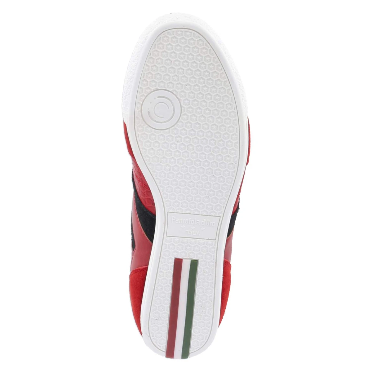 Low Sneaker VASTO SNAKE - red/black