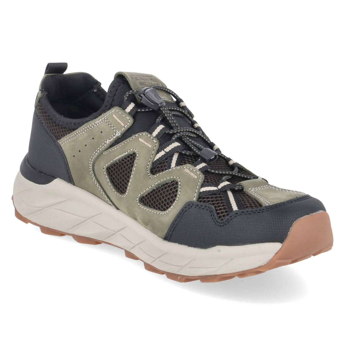 Halbschuhe CROSS COUNTRY - oliv/schwarz