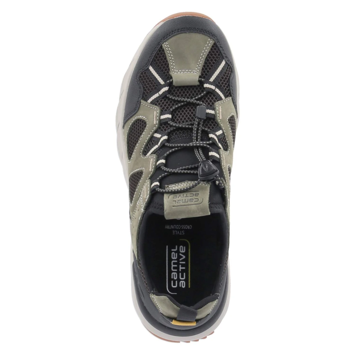 Halbschuhe CROSS COUNTRY - oliv/schwarz