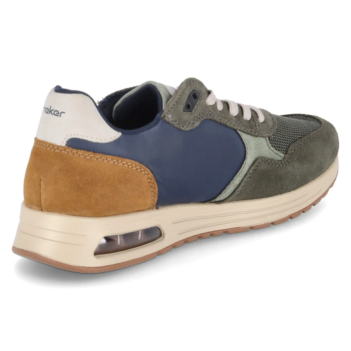 Low Sneaker - grün kombi