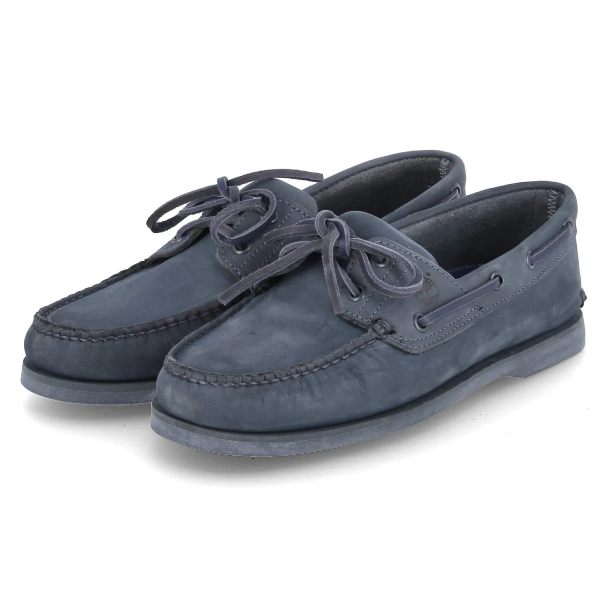 Halbschuhe CLASSIC BOAT - DARK BLUE NUBUCK