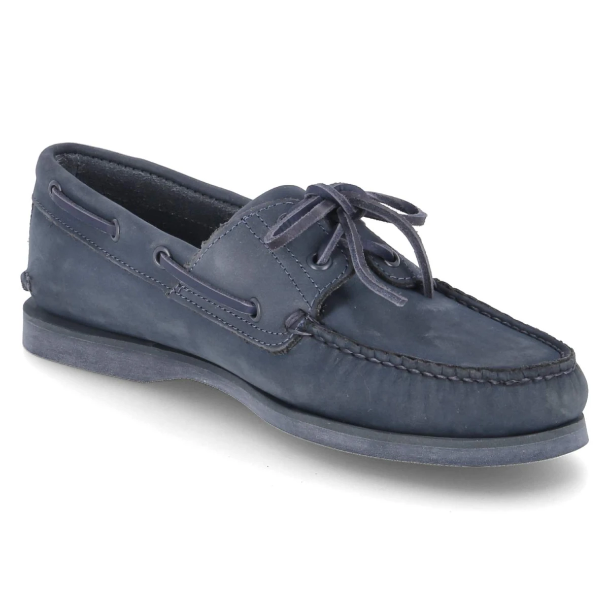 Halbschuhe CLASSIC BOAT - DARK BLUE NUBUCK