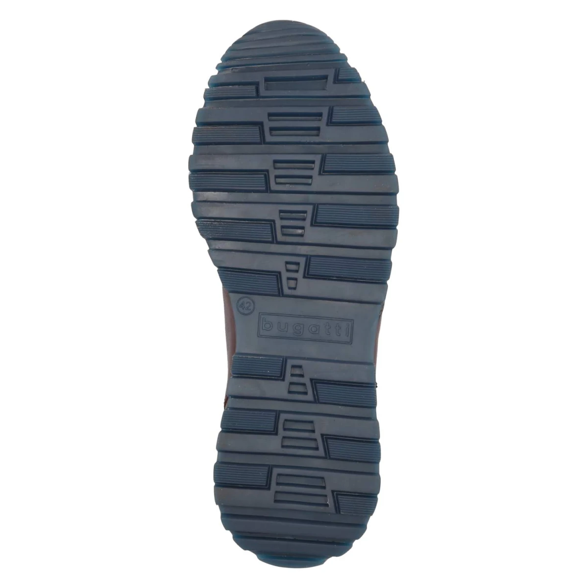 Schnürschuhe - dark blue / bordo