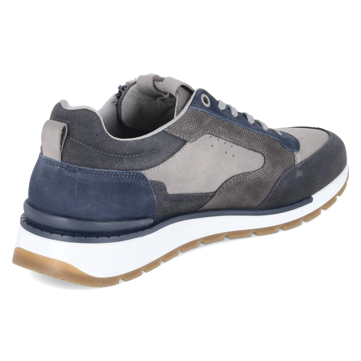 Low Sneaker - Navy-Grey
