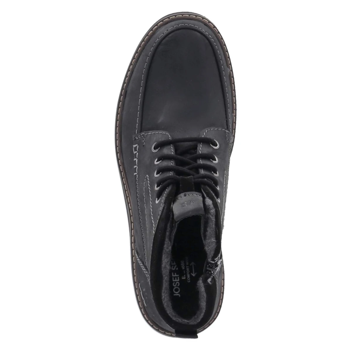 Schnürboots TRENT 04 - BLACK-BLACK