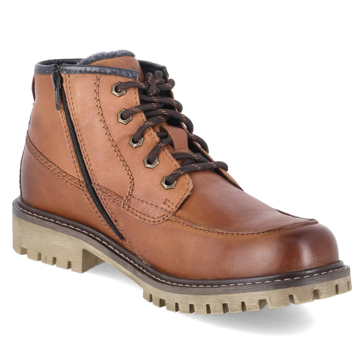 Boots - cognac