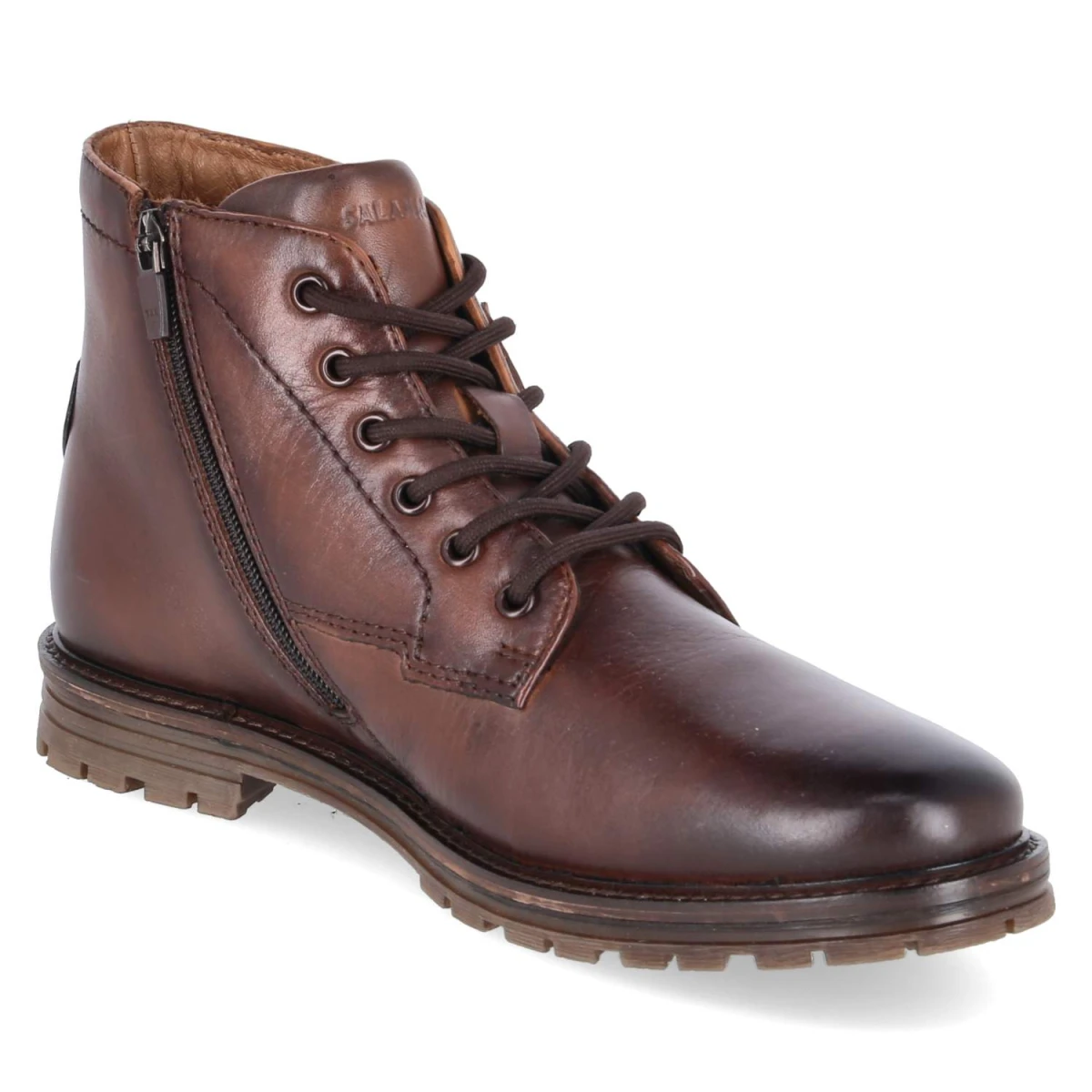 Stiefeletten - cognac/black
