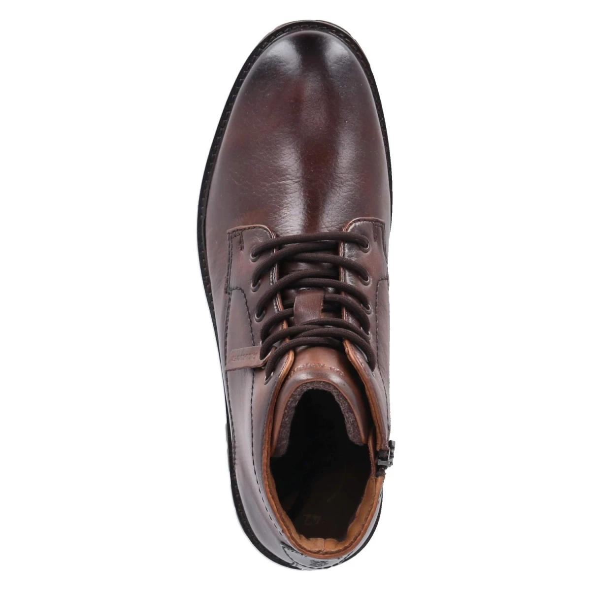 Stiefeletten - cognac/black