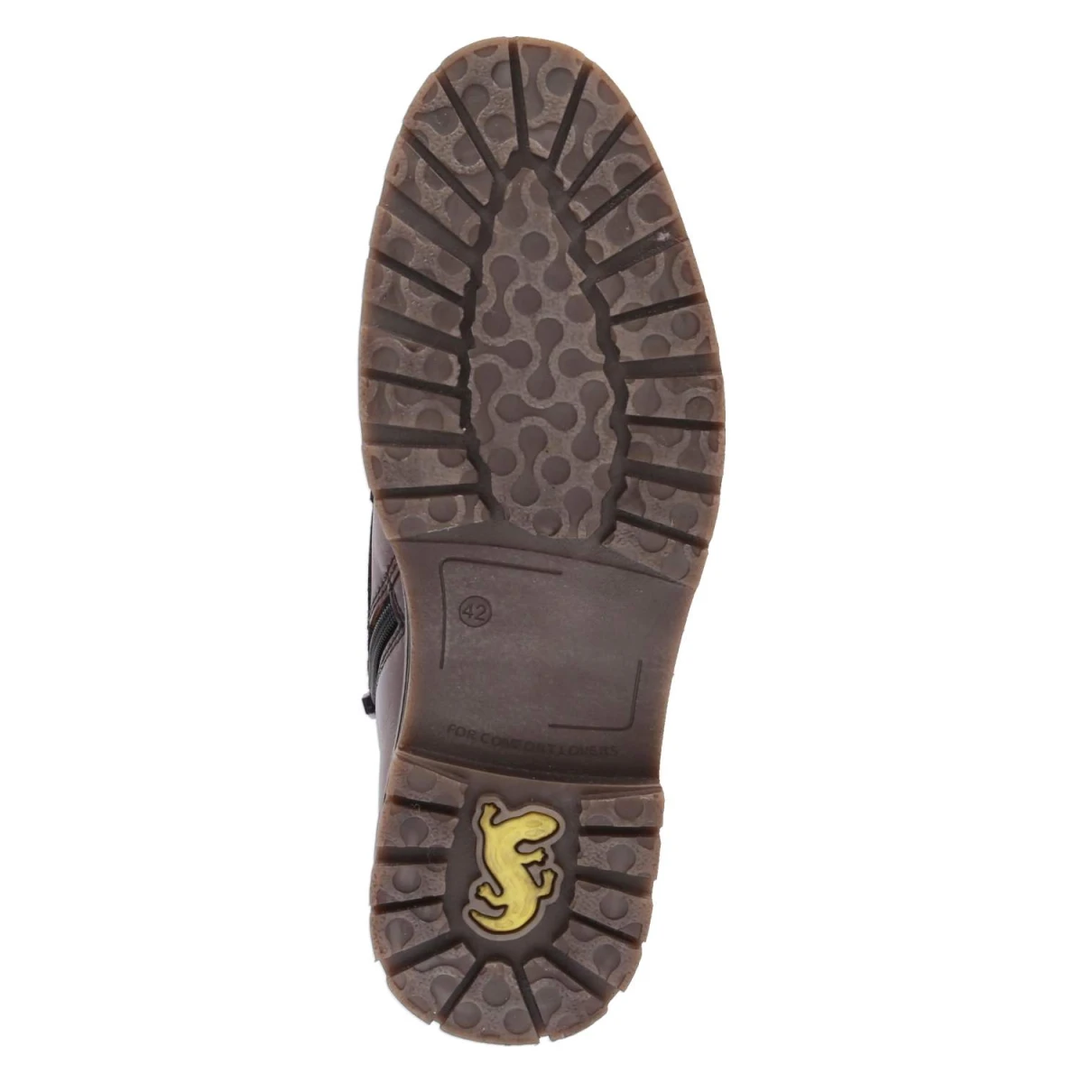 Stiefeletten - cognac/black