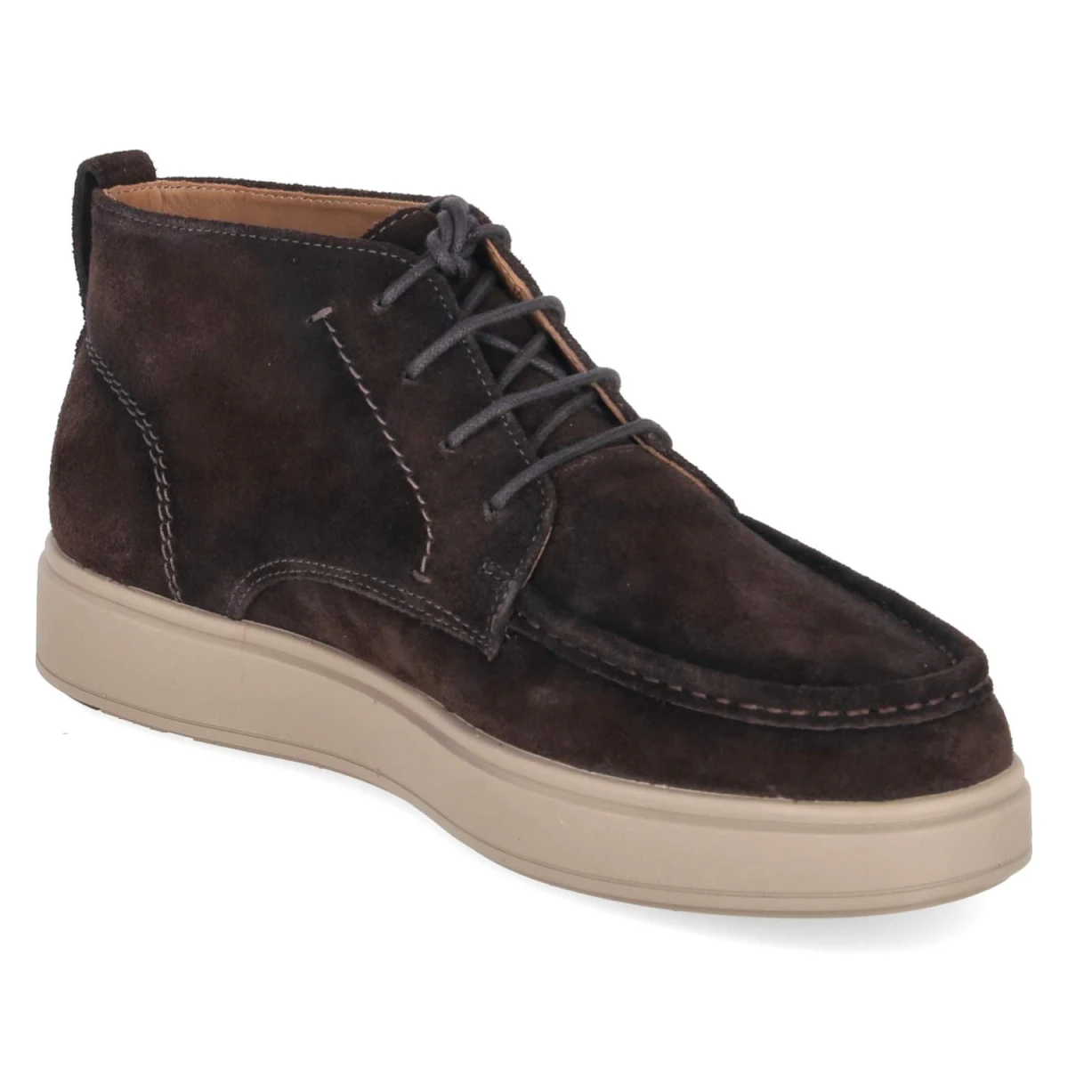 Schnürboots - mocca