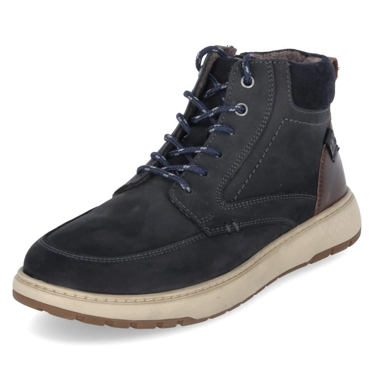 Boots CLAYTON - DUNKELBLAU-KOMBI