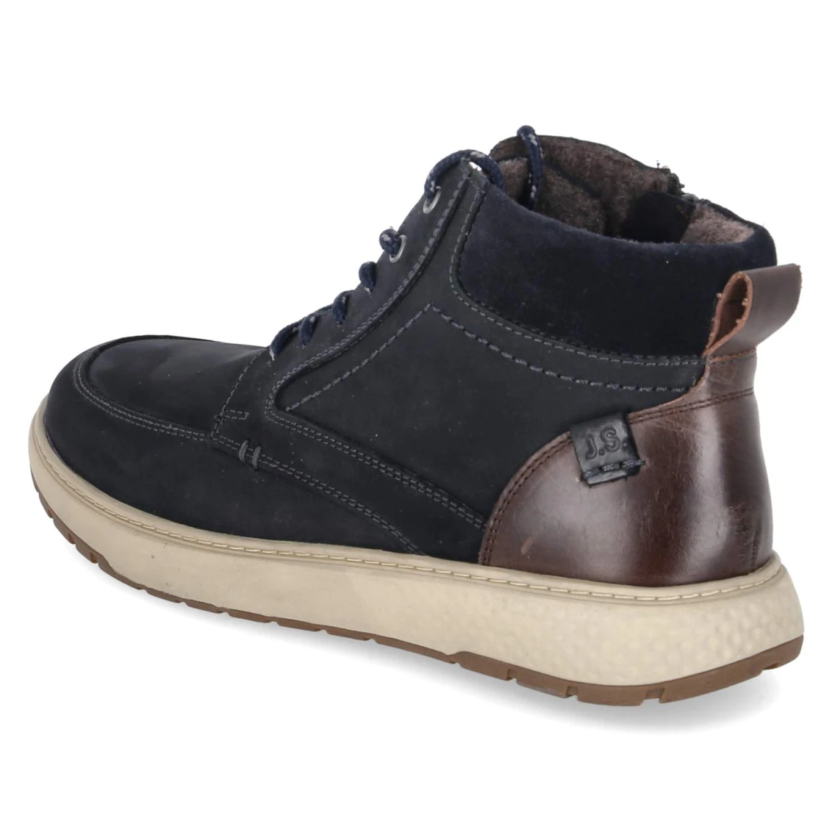 Boots CLAYTON - DUNKELBLAU-KOMBI