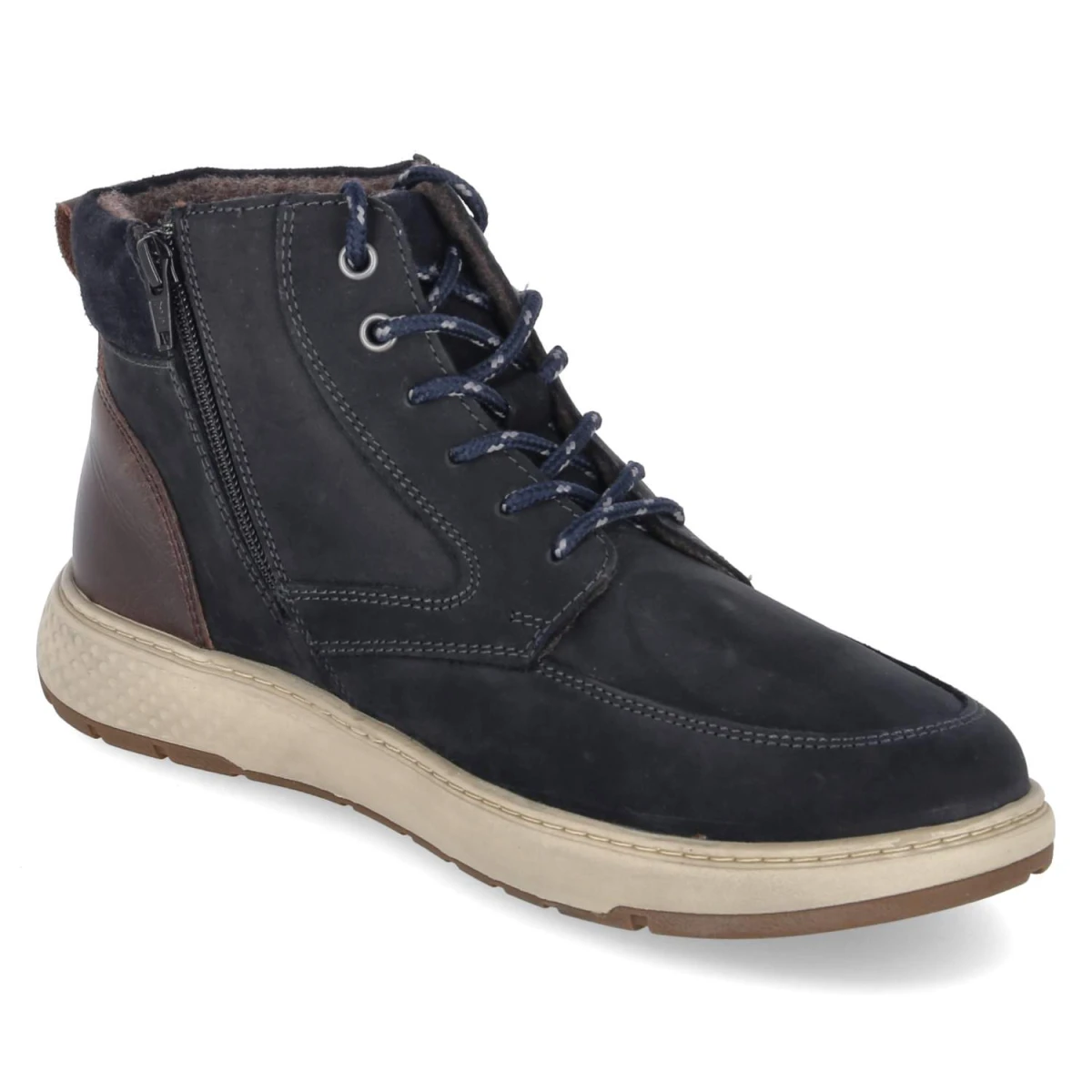 Boots CLAYTON - DUNKELBLAU-KOMBI
