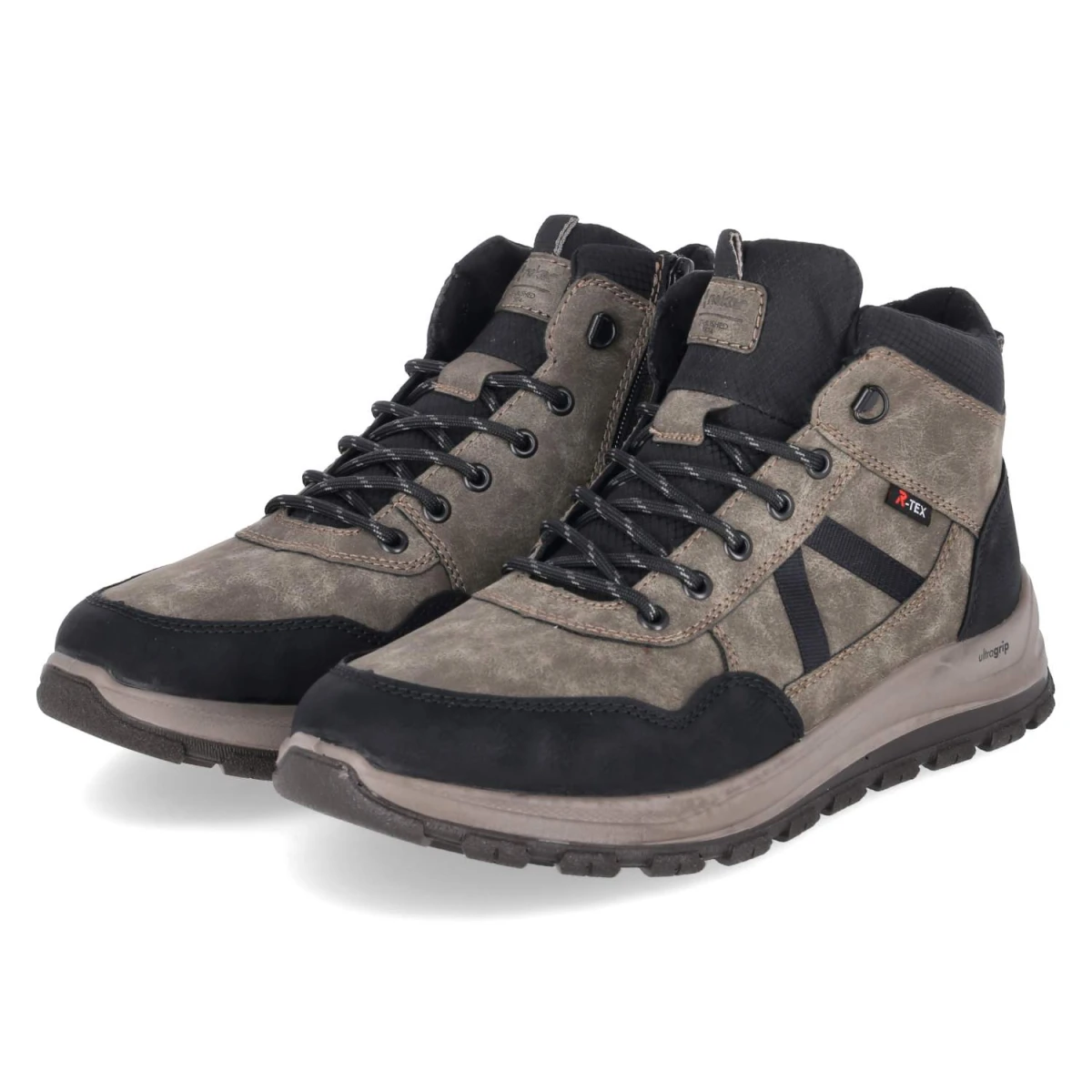 Wintersneaker - braun kombi