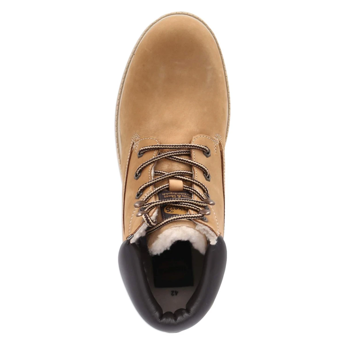 Schnürboots - golden tan