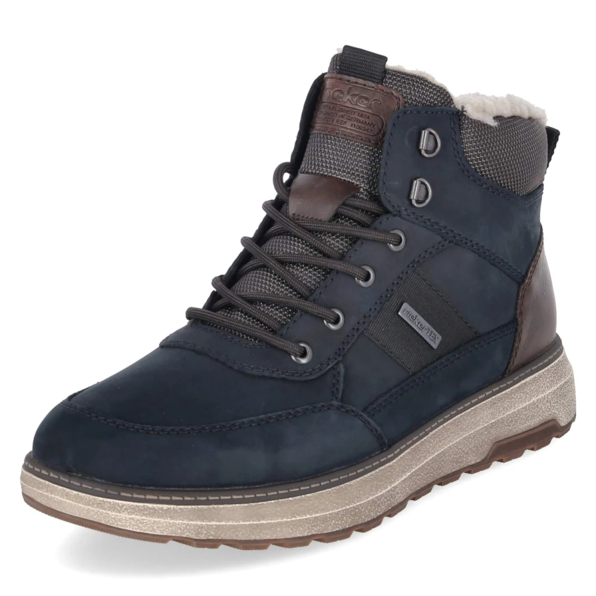 Winterboots - blau kombi