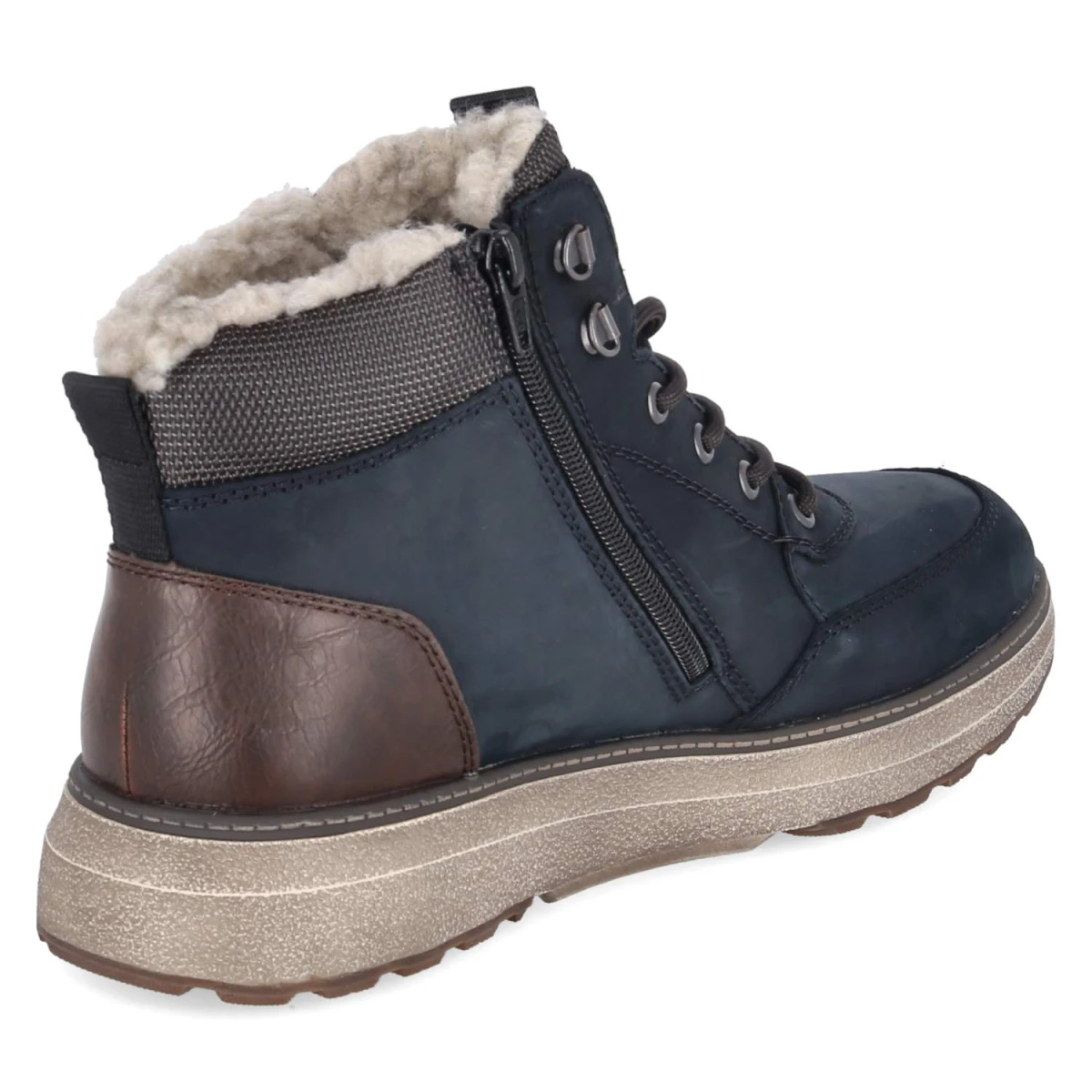 Winterboots - blau kombi