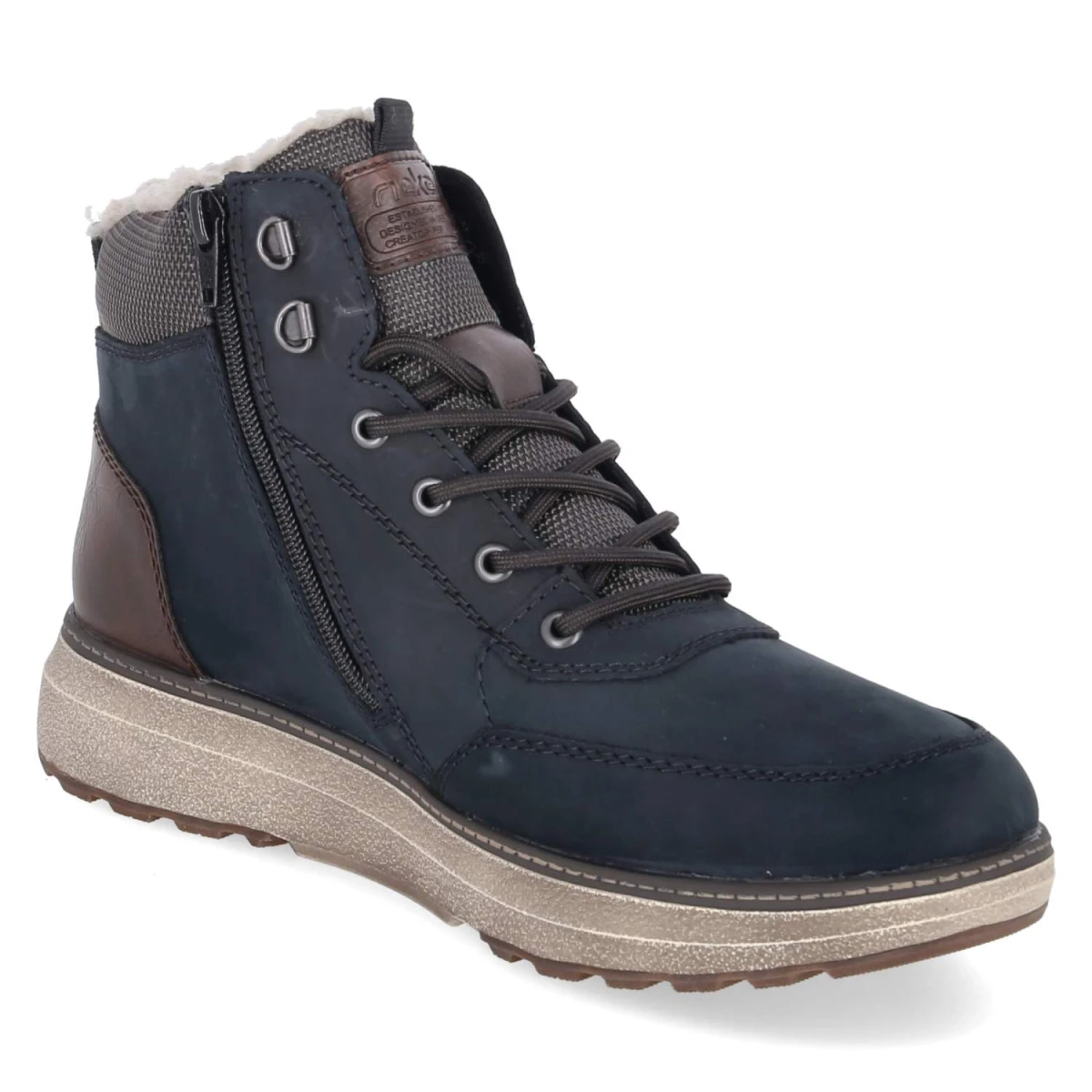 Winterboots - blau kombi