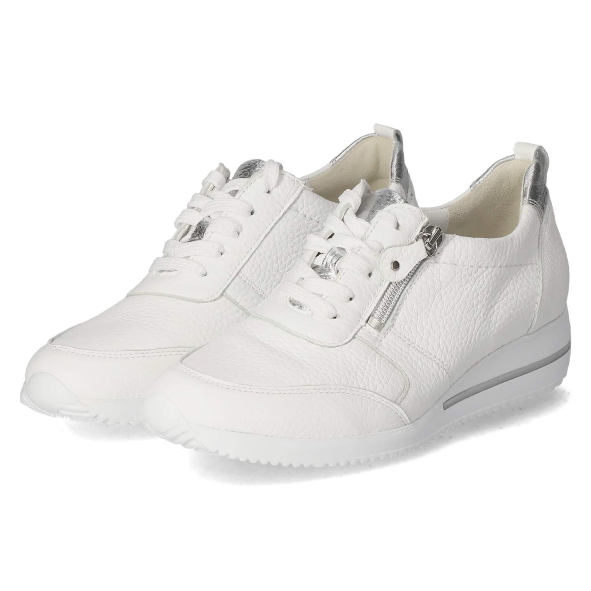 Low Sneaker HIMONA - WEISS SILBER