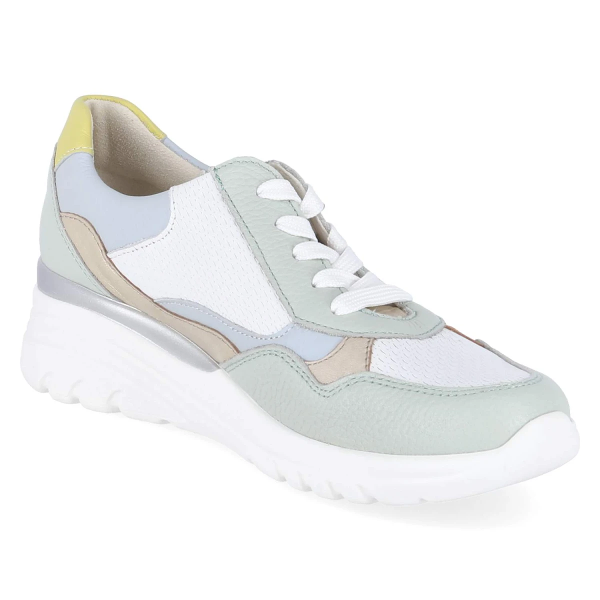 Low Sneaker CARLA - MENTA WEISS SKY LIME