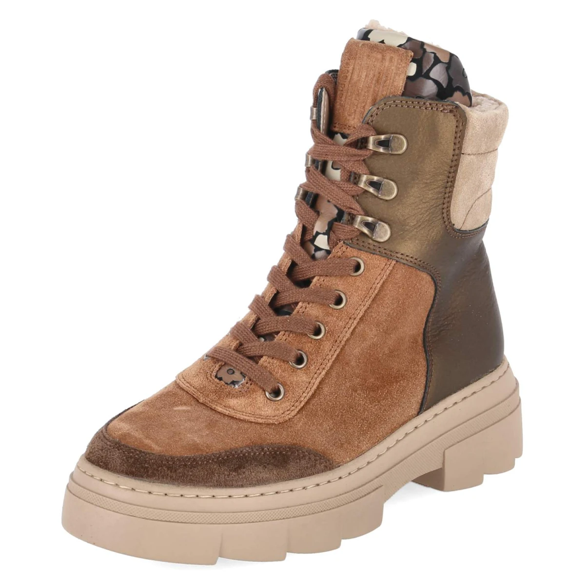 Boots-SAIGA - WOOD COGNAC NUBA