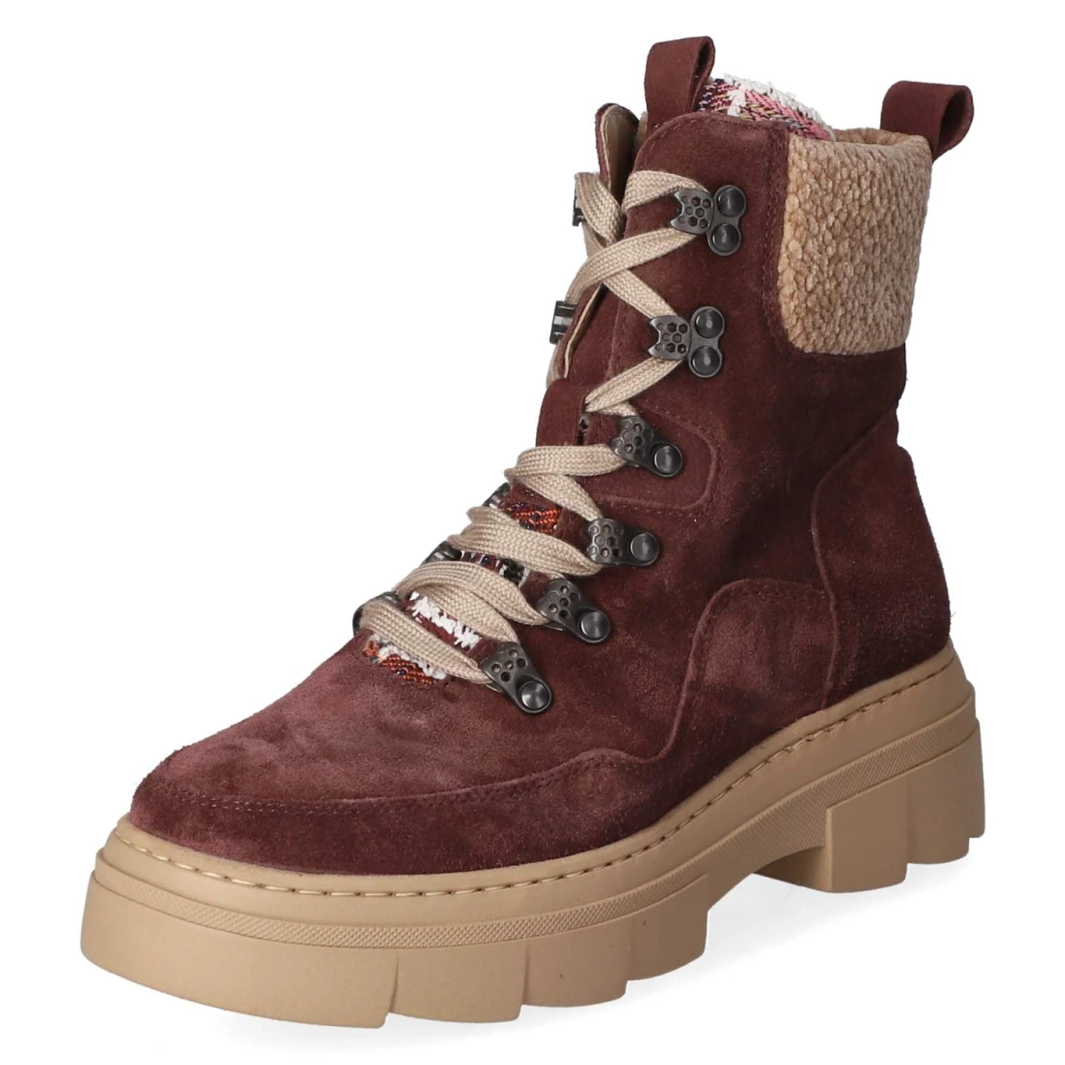 Schnürstiefeletten SAIGA Saiga - BORDO MULTI SABBIA