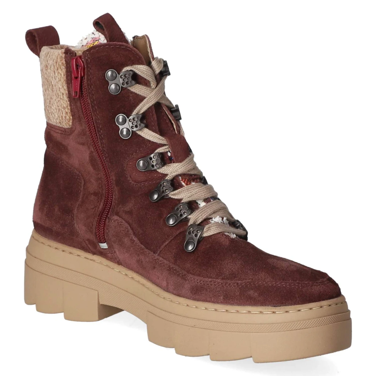 Schnürstiefeletten SAIGA Saiga - BORDO MULTI SABBIA