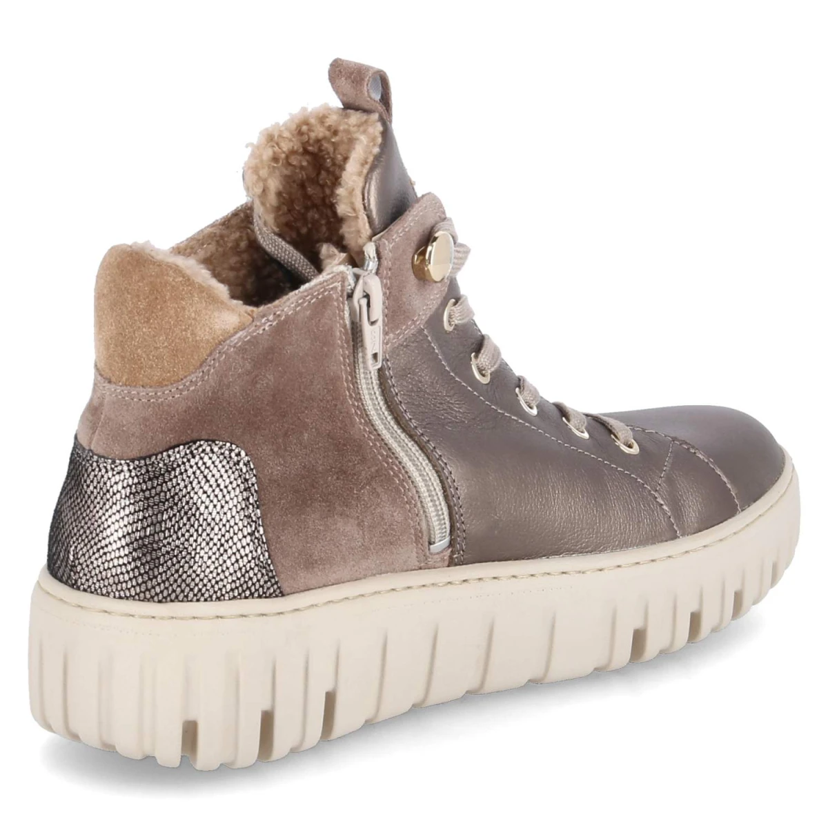 Winterstiefeletten H-LIVIA - bronce/nougat/toffee