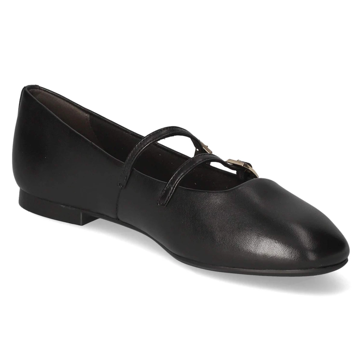 Spangenballerinas - BLACK