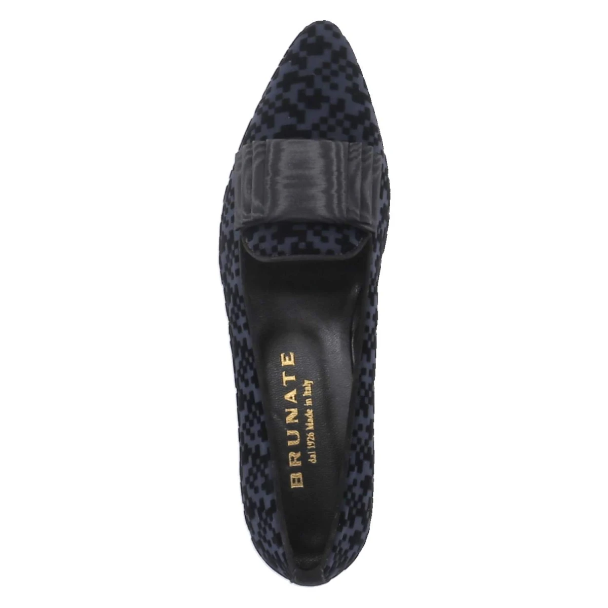 Ballerinas - king blu camoscio nero