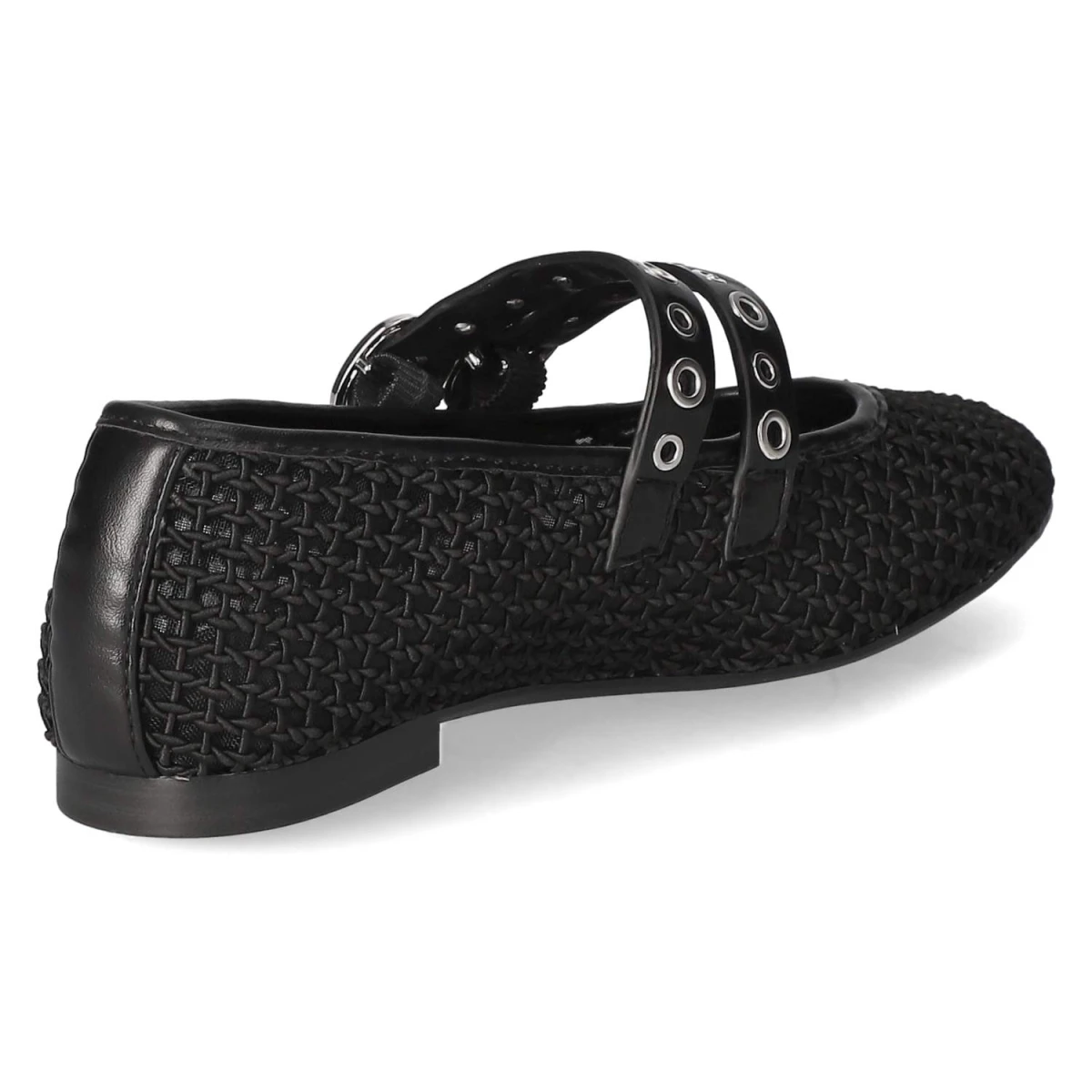 Spangenballerinas - BLACK