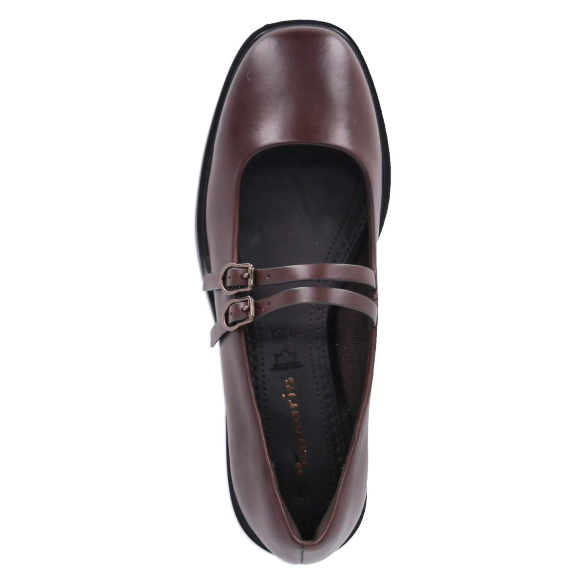 Spangenballerinas - MAHOGANY