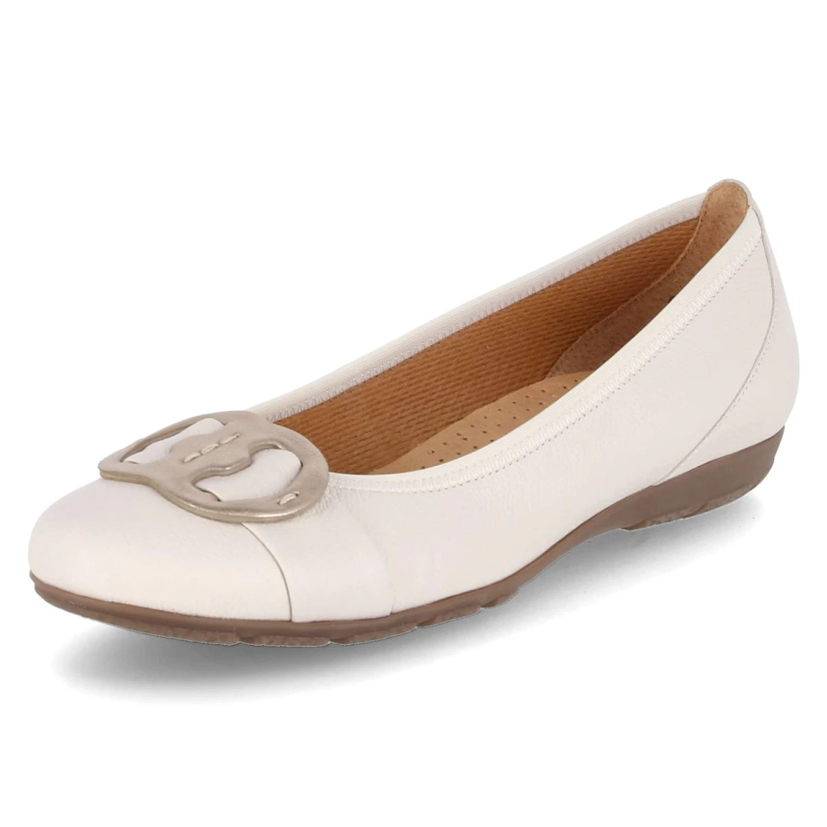 Ballerinas - creme/champagner