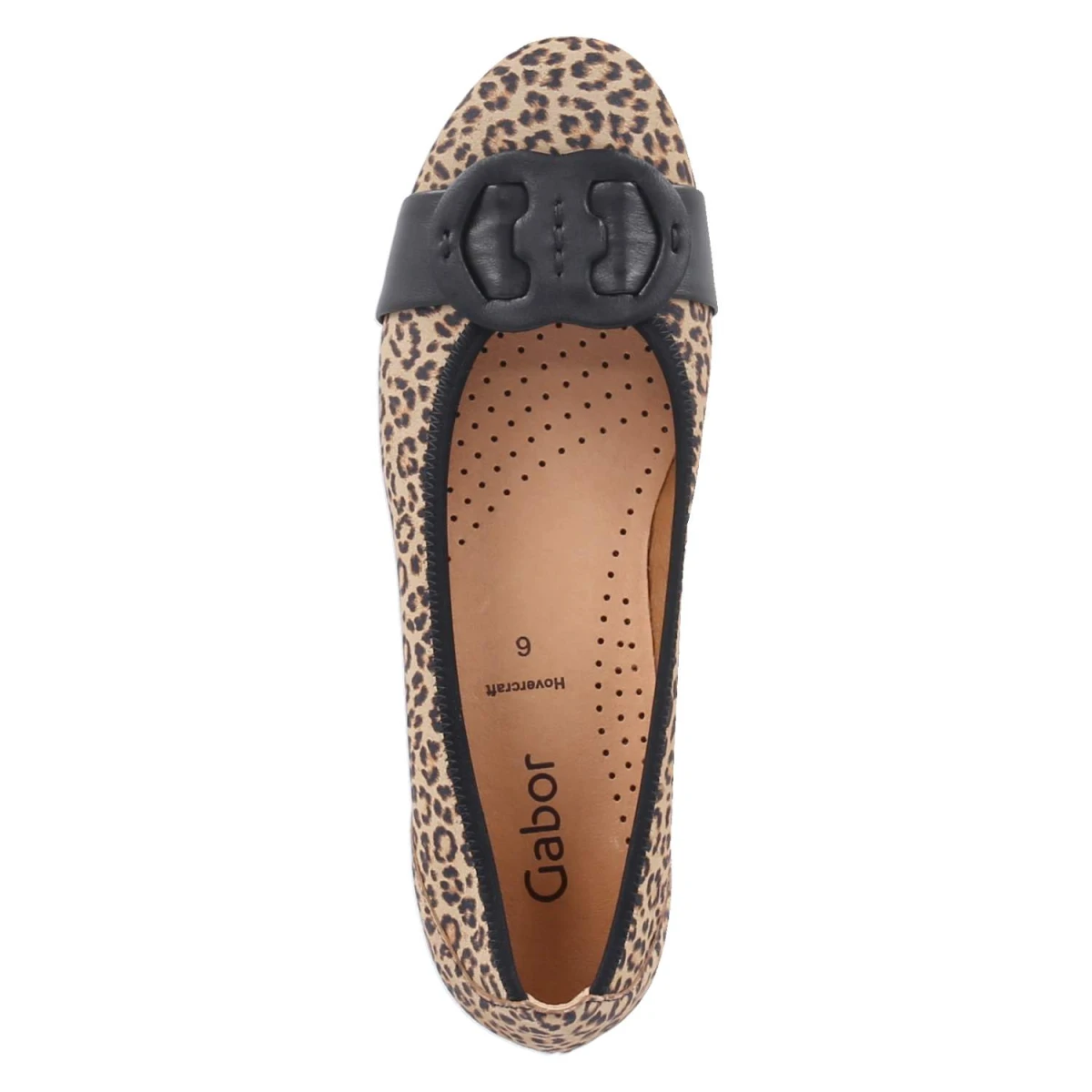 Ballerinas - natur/schwarz