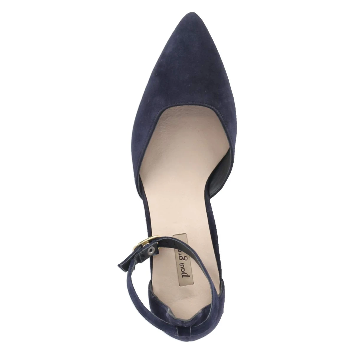 Riemchenpumps - blau