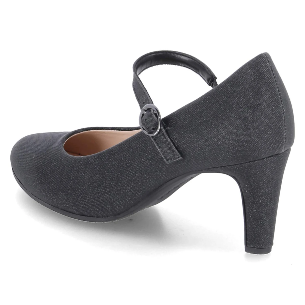 Spangenpumps - schwarz