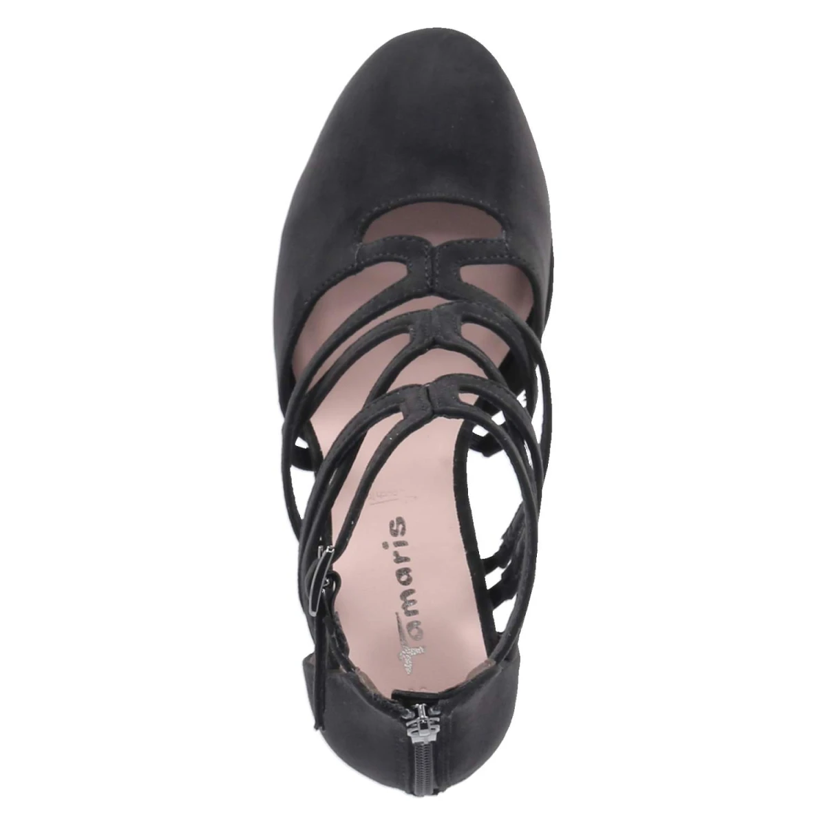 Riemchenpumps - BLACK