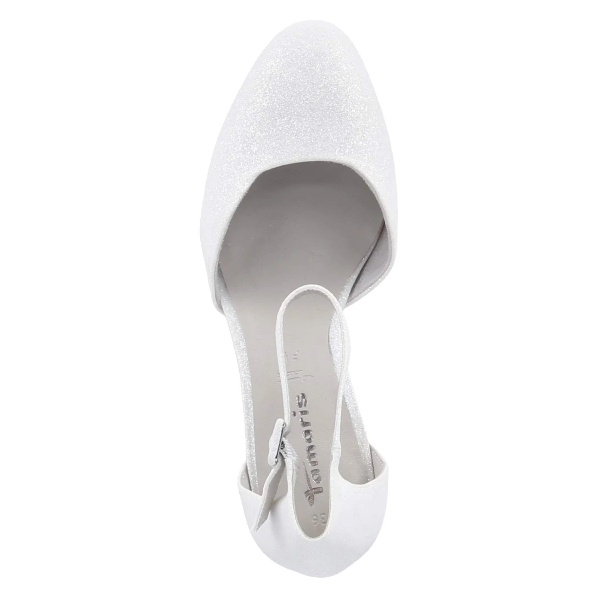 Riemchenpumps - WHITE GLAM