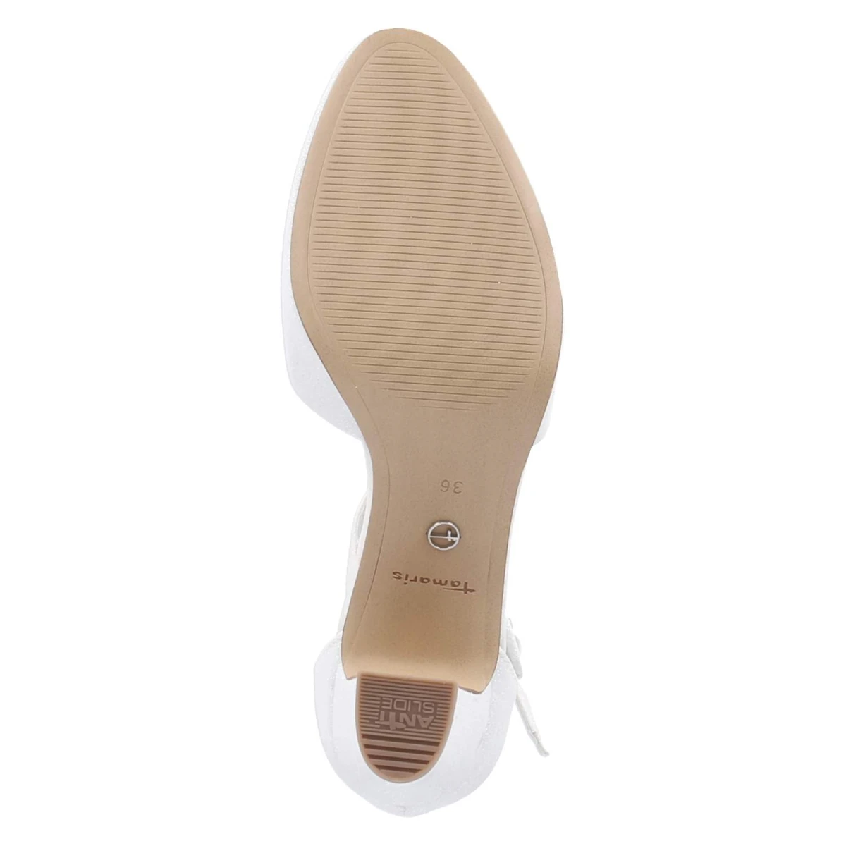 Riemchenpumps - WHITE GLAM