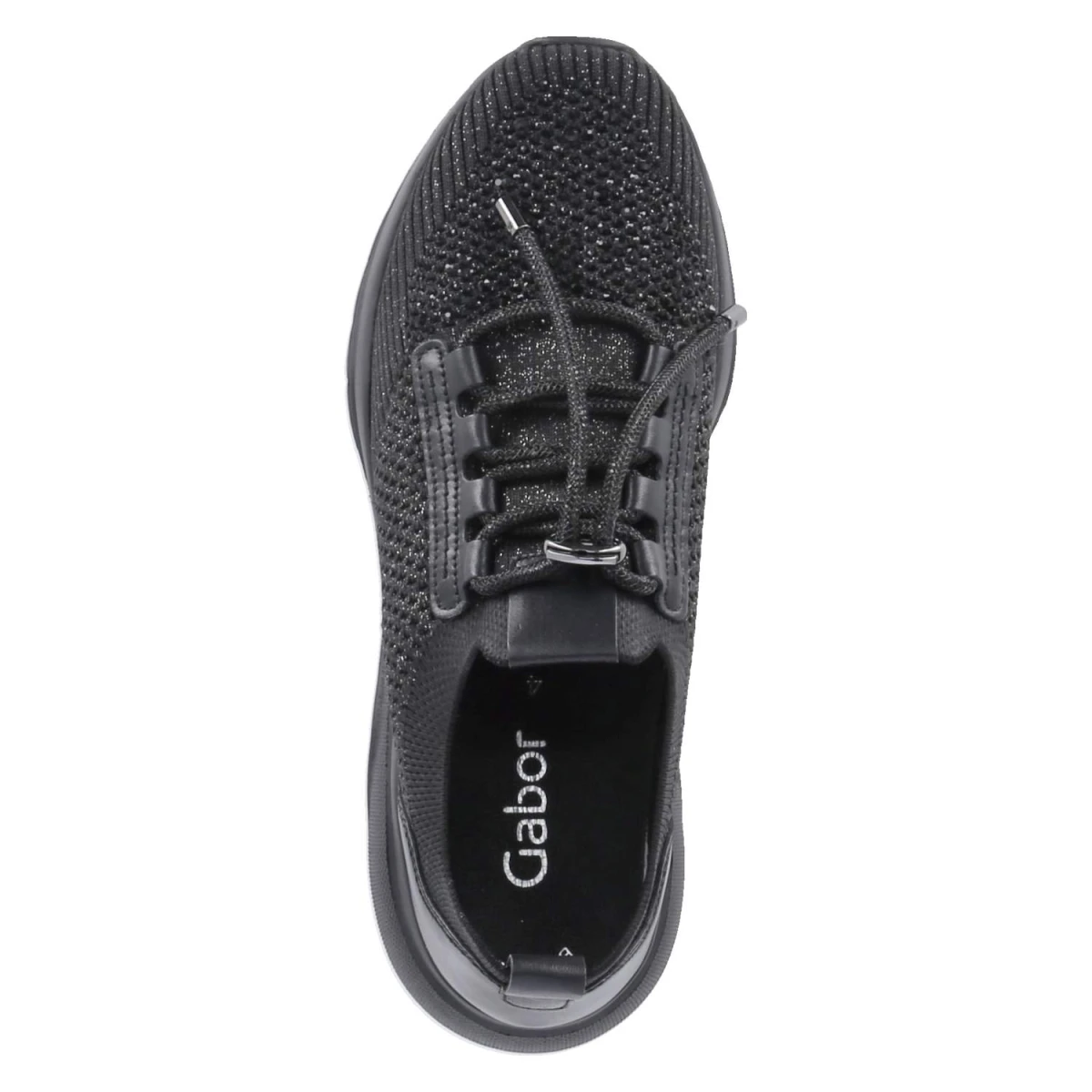 Sneaker - schwarz (Glitter)