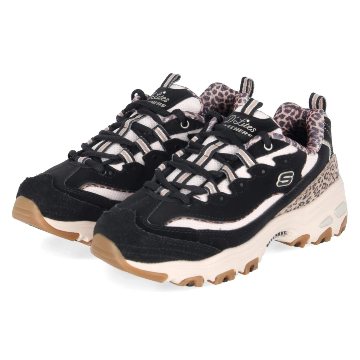 Low Sneaker D'LITES WILD CHARM - black