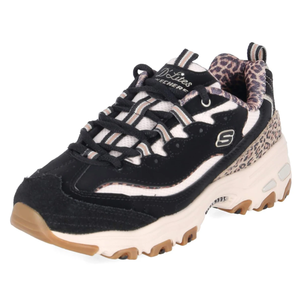 Low Sneaker D'LITES WILD CHARM - black
