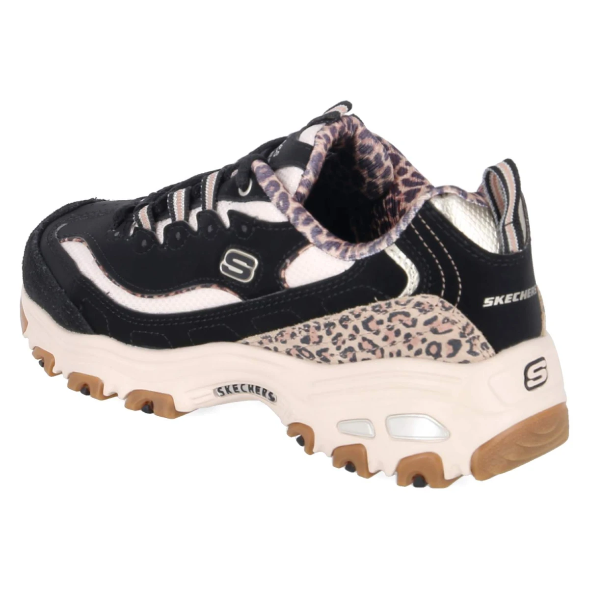 Low Sneaker D'LITES WILD CHARM - black