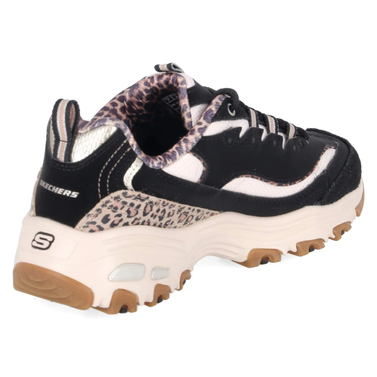Low Sneaker D'LITES WILD CHARM - black