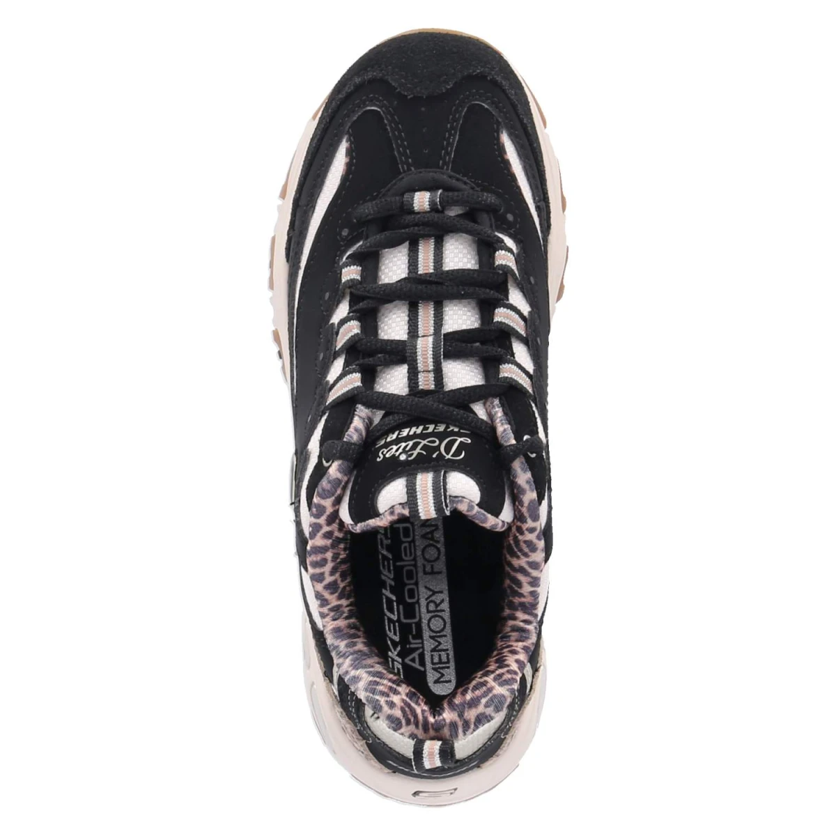 Low Sneaker D'LITES WILD CHARM - black