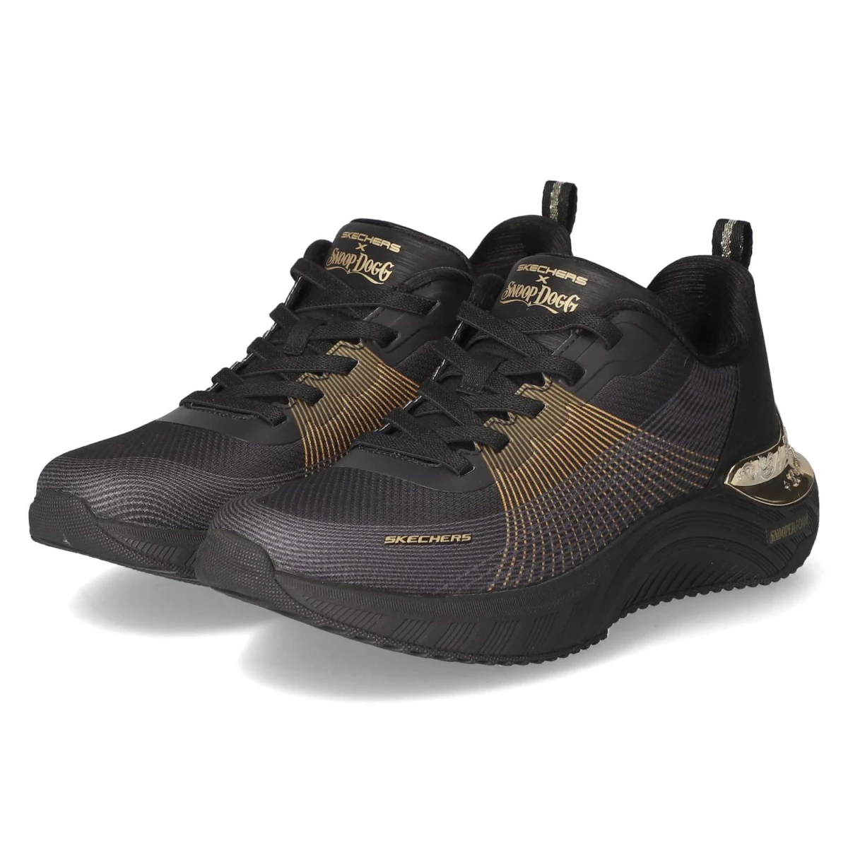 Low Sneaker CYBER WALKER - Black/Gold