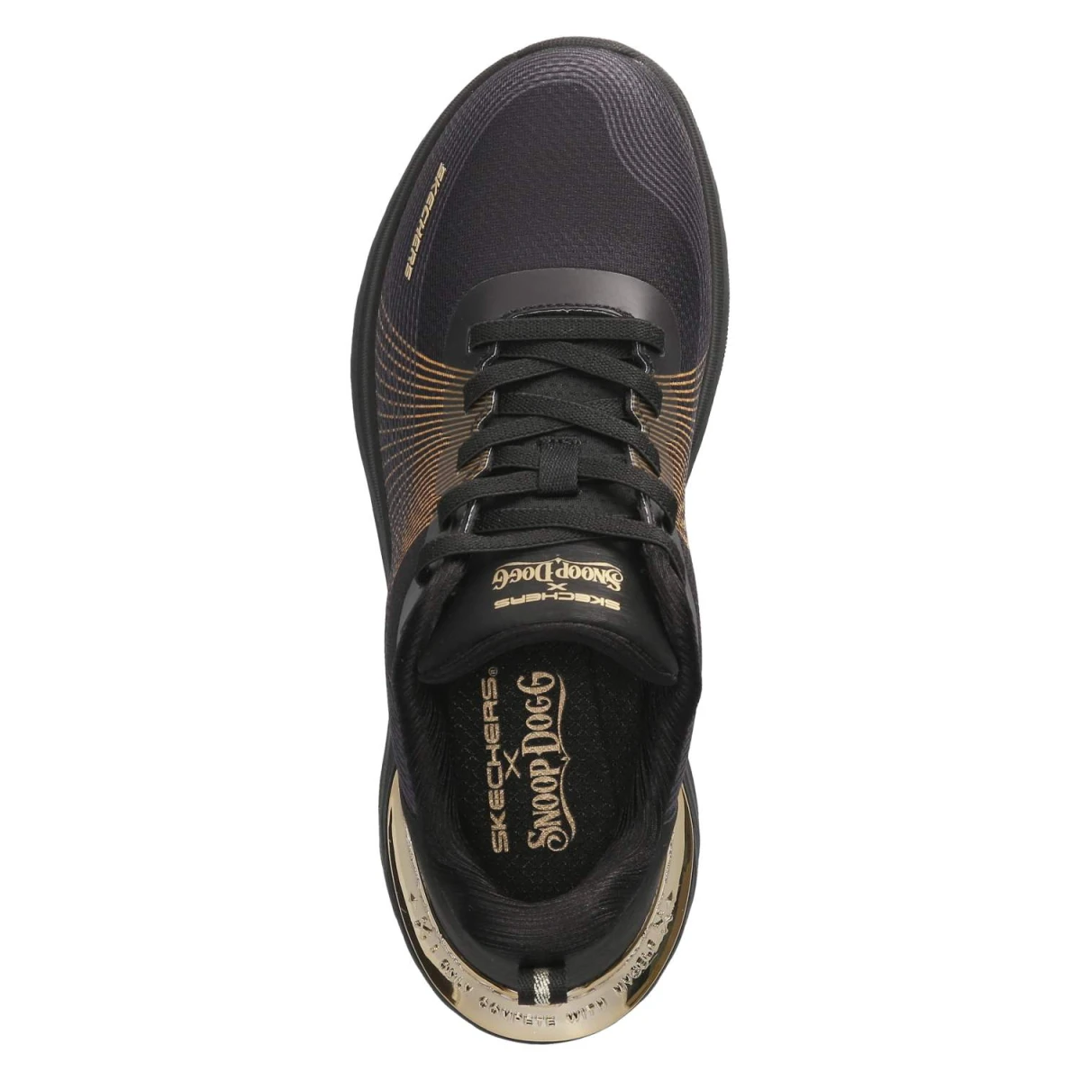 Low Sneaker CYBER WALKER - Black/Gold