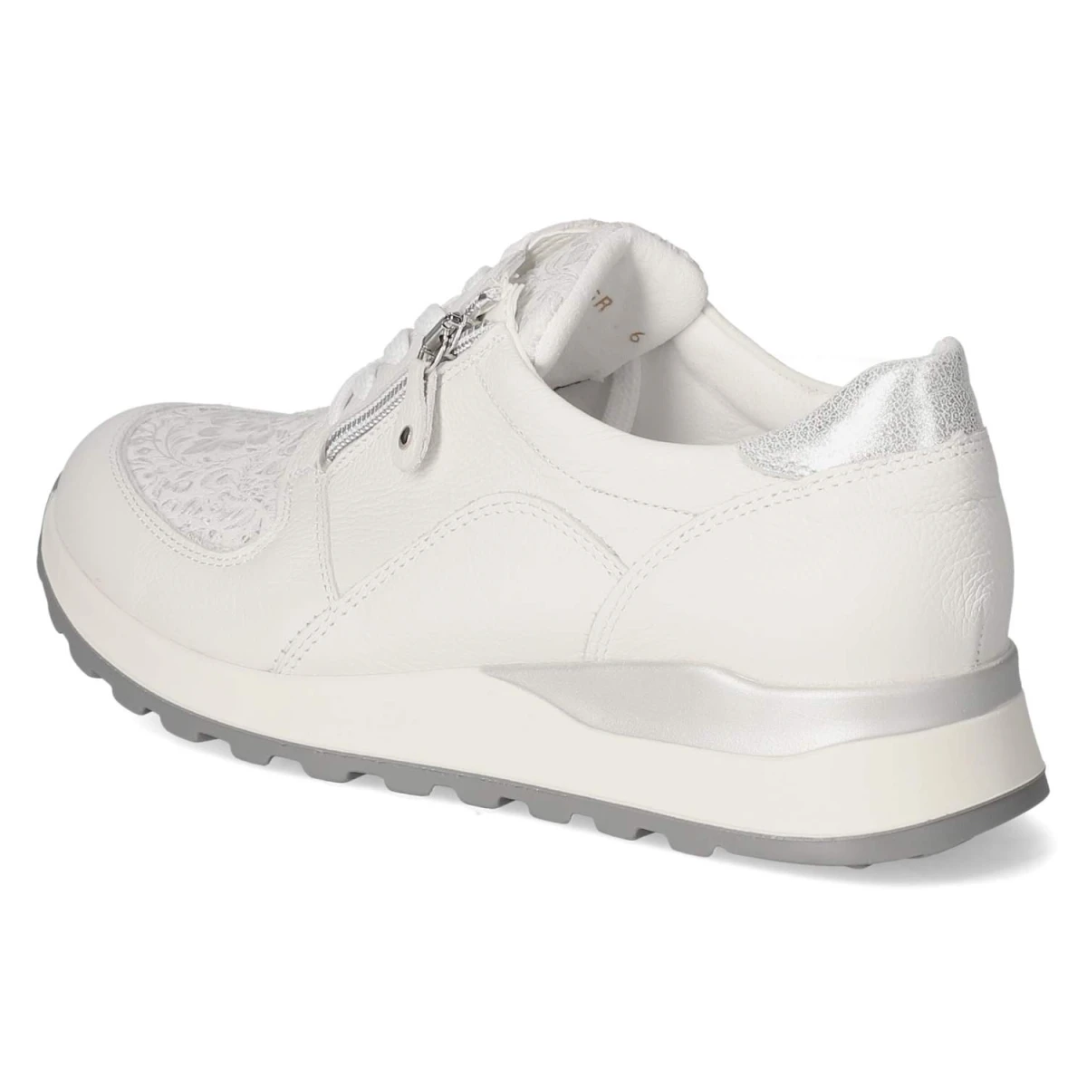 Low Sneaker HIROKO - WEISS SILBER WEISS