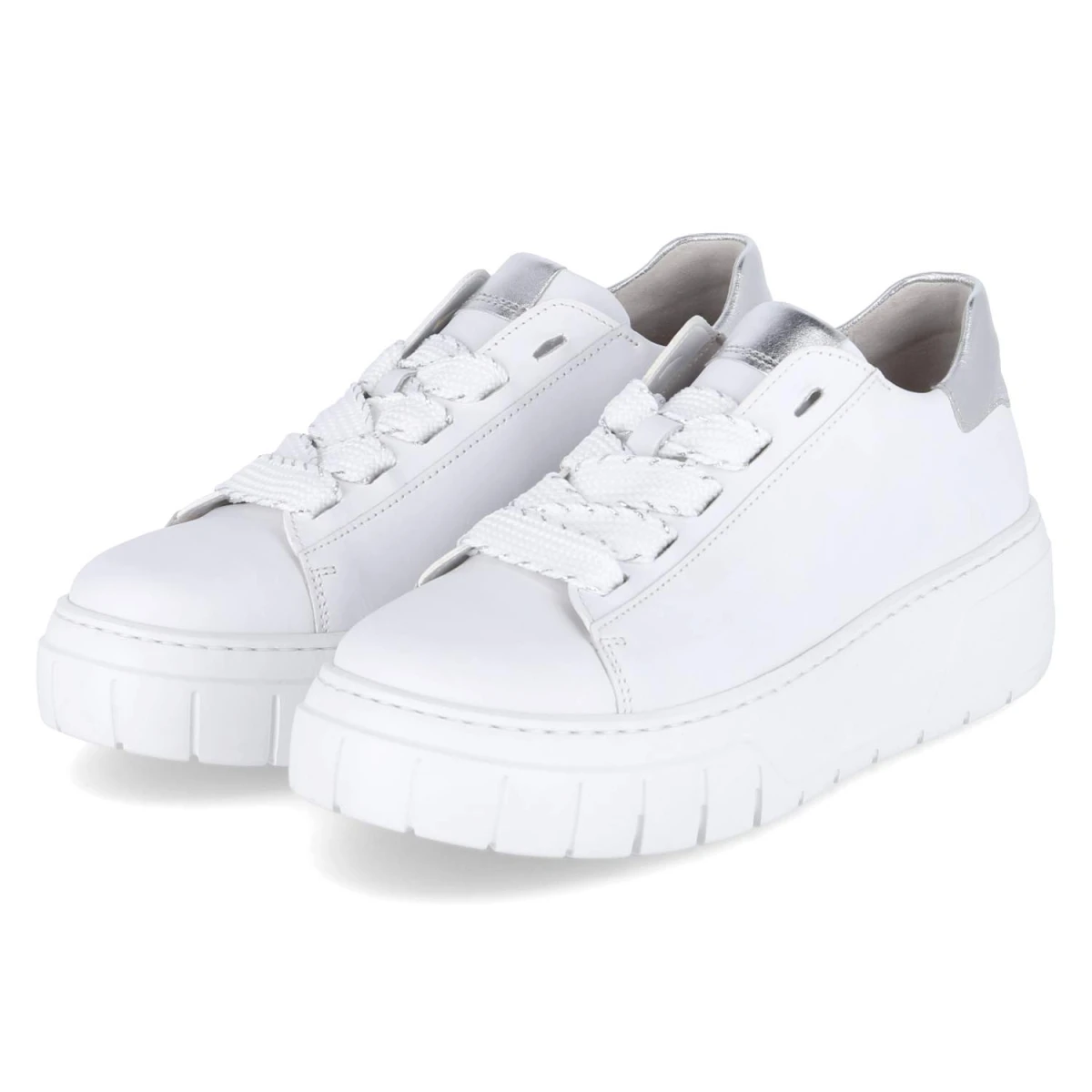 Sneaker - weiss/silber