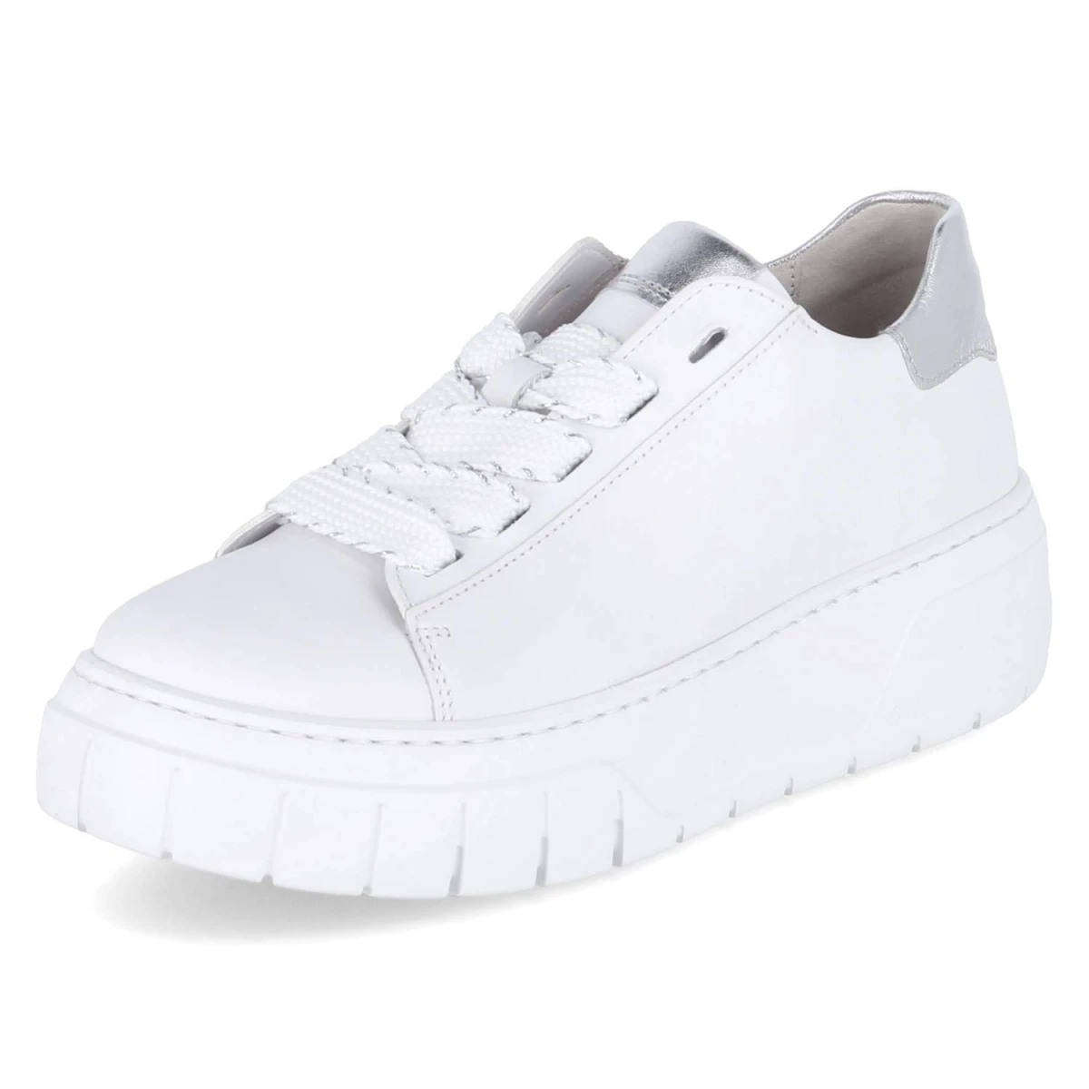 Sneaker - weiss/silber